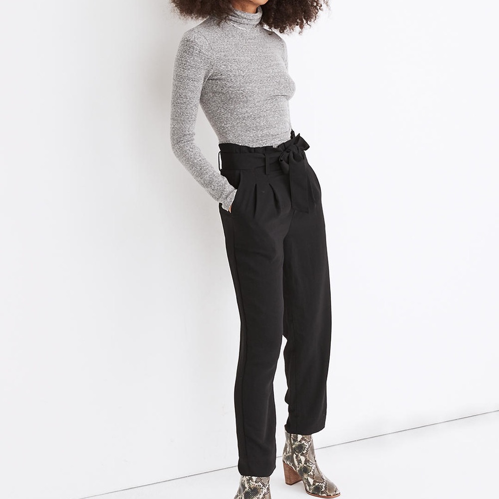Madewell Drapey Paperbag Pants